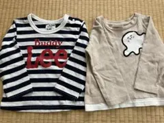 Buddy Lee ストライプロンTシャツ＆シナぷしゅロンTシャツセット