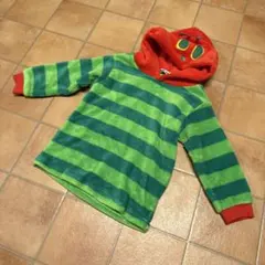 100㎝ フリースパーカー はらぺこあおむし