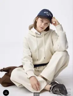 ★新品★GUヘビーウェイトスウェットショートパーカ