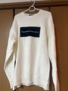 WHIM ROTH ホワイト トレーナー ニット