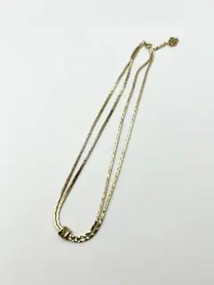 ヴィンテージ Christian Dior ゴールド ロングネックレス