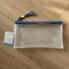 ［新品］Kept クリアペンケース ケプト カタカナ ブルー