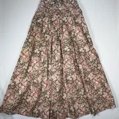 Laura Ashleyローラアシュレイ ロングフレアスカート 花柄 総柄