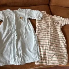 水色ロンパース・カバーオール 50-60