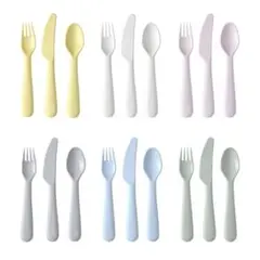 ＼最終お値下げ／IKEA カトラリー スプーン フォーク ナイフ 18点セット