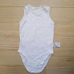 ユニクロ　UNIQLO　エアリズム　ロンパース　ボディスーツ　肌着　白　90cm