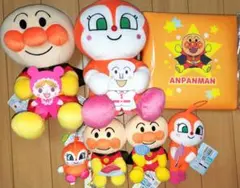 それいけアンパンマン　収納ボックスチェア　ぬいぐるみ　マスコット　傘マーカー