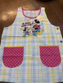 Disney ミッキーマウス エプロン 3L-4L チェック柄のサムネイル