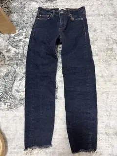 ダークブルースリムフィットデニム