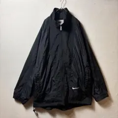 NIKE　ナイキ　ナイロンジャケット　白タグ　L　ブラック 　90s00s　古着