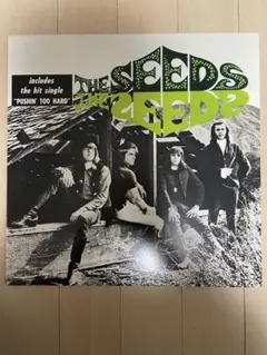 THE SEEDS PUSHIN' TOO HARD LP レコード