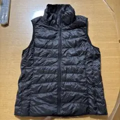 ユニクロ ウルトラライトダウンベスト ブラック L(レディース)