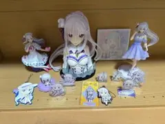 Re:ゼロから始める異世界生活 エミリアグッズまとめ売り