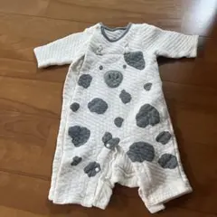 牛柄ロンパース 60〜70cm