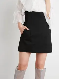 snidel ラップスカショーパン　ブラックのサムネイル