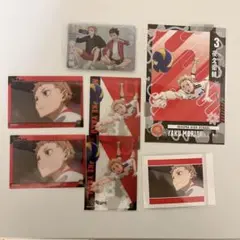 【おまけ付き】ハイキュー 夜久 師弟コンビ ウエハース クリアカードまとめ売り