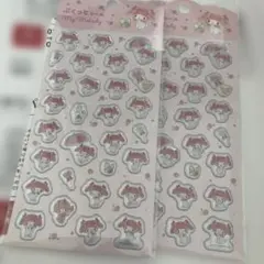 サンリオ　ぷくっとシール マイメロ　２点