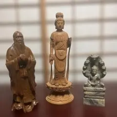天然石 ナーガブッダ ナーガ 仏像 彫刻 仏陀 七頭蛇神守護仏 - メルカリ