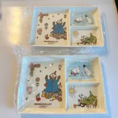 新品 ムーミンバレーパーク限定　スーベニア　ランチプレート　仕切り皿