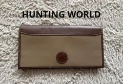 【HUNTING WORLD】二つ折り長財布　ウォレット　札入れのサムネイル