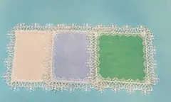 【元町本店限定】　近沢レース　ガチャプチタオル　ミニサイズ　 クラウン3色