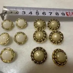 装飾的なボタンまとめ売り11個セット