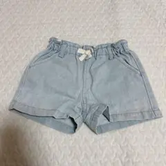 プティマイン　ライトブルー ショートパンツ 90cm
