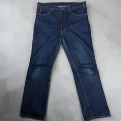 KAPITAL 赤耳 ブーツカットデニムパンツ 編み込みパッチ 日本製 33