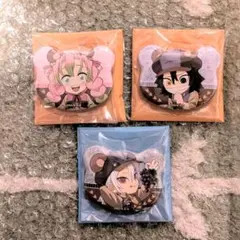 鬼滅の刃　実りの秋祭り　ランダムくま缶バッジ　蜜璃　小芭内　天元