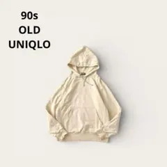 希少 90s OLD UNIQLO パーカー スウェット Y2K プルオーバー