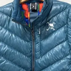OAKLEY オークリー ゴルフ 中綿 ダウン ベスト グリーン ナイロン ロゴ