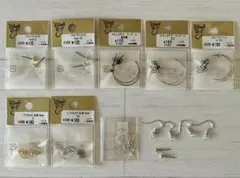 貴和製作所　ハンドメイドパーツ　まとめ売り　ピアス