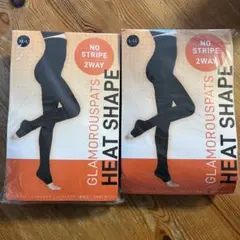GLAMOUROUSPATS HEAT SHAPE 着圧レギンスM-L L-LL