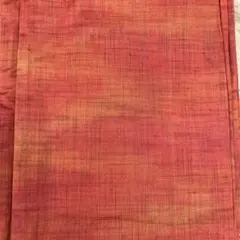着物　新品　リメイク　生地　赤系