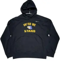 NIKE UNITED WE STAND パーカー フーディ裏起毛 黒 古着