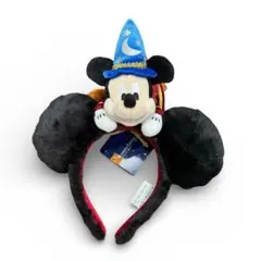 ミッキー 魔法使いの弟子 ぬいぐるみ カチューシャ　香港ディズニーランド