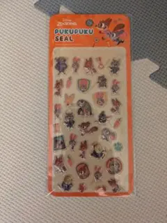 Disney Zootopia PUKUPUKU SEAL ぷくぷくシール
