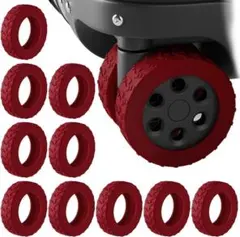 22S19 IUGGAN キャスターカバー スーツケース タイヤカバー