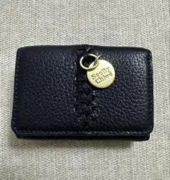 《最終値下げ》未使用！SEE BY CHLOE ミニ財布 ブラックのサムネイル