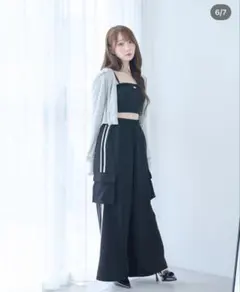 ロゼミューズ marshmallow cargo pants