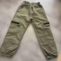 SHEIN カーゴパンツ 7Y オリーブグリーン