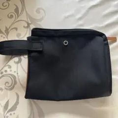 BVLGARI 黒 クラッチバッグ