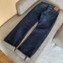 グラフゼロ　W34　501ZXX　セルビッジデニム　濃紺　15oz　日本製　美品のサムネイル