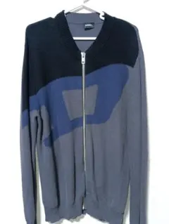DIESEL ディーゼル ニット ジップアップ カーディガン