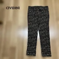 【美品】CIVIDINI スラックス 40 イタリー製 パンツ ウール