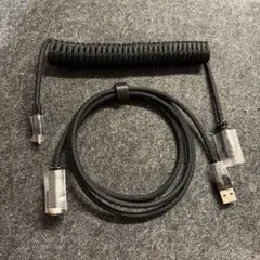 SCIOLTO ショルト コイル式アビエイターケーブル USB-A-USB-C