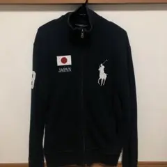【ポロラルフローレン】トラックジャケット 日の丸 サイズM ビッグポニー③