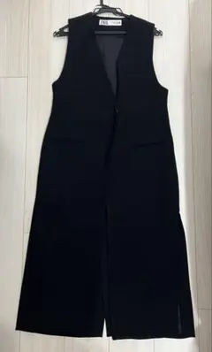 ZARA ブラック ノースリーブ ベスト S