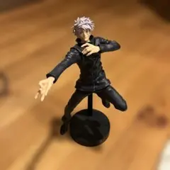呪術廻戦　五条悟フィギュア黒 約15cm