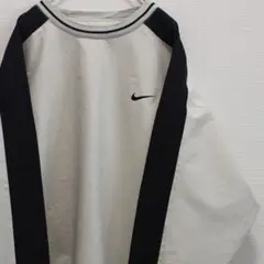 NIKE GOLF 00's ロゴ刺繍 良質生地 XLサイズ 古着プルジャケット